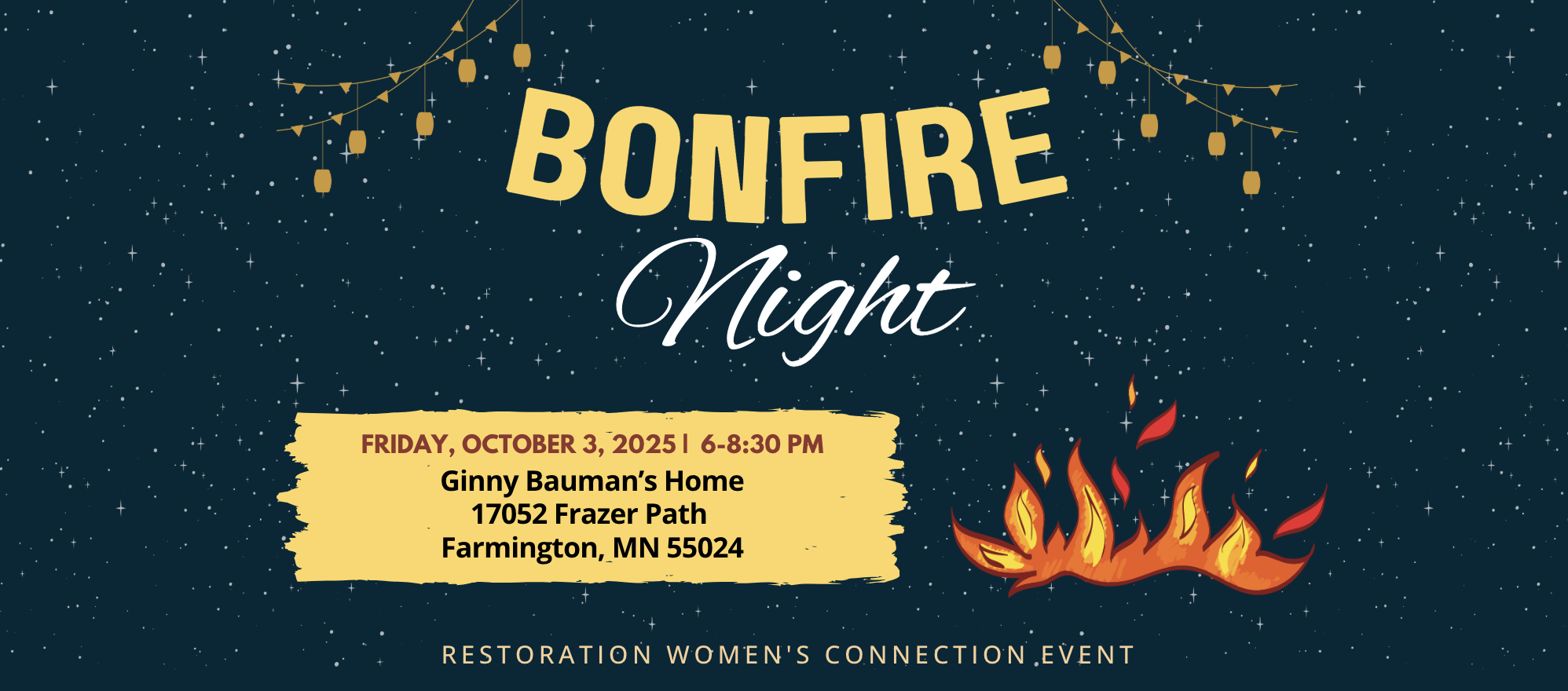 Womens Bonfire Night